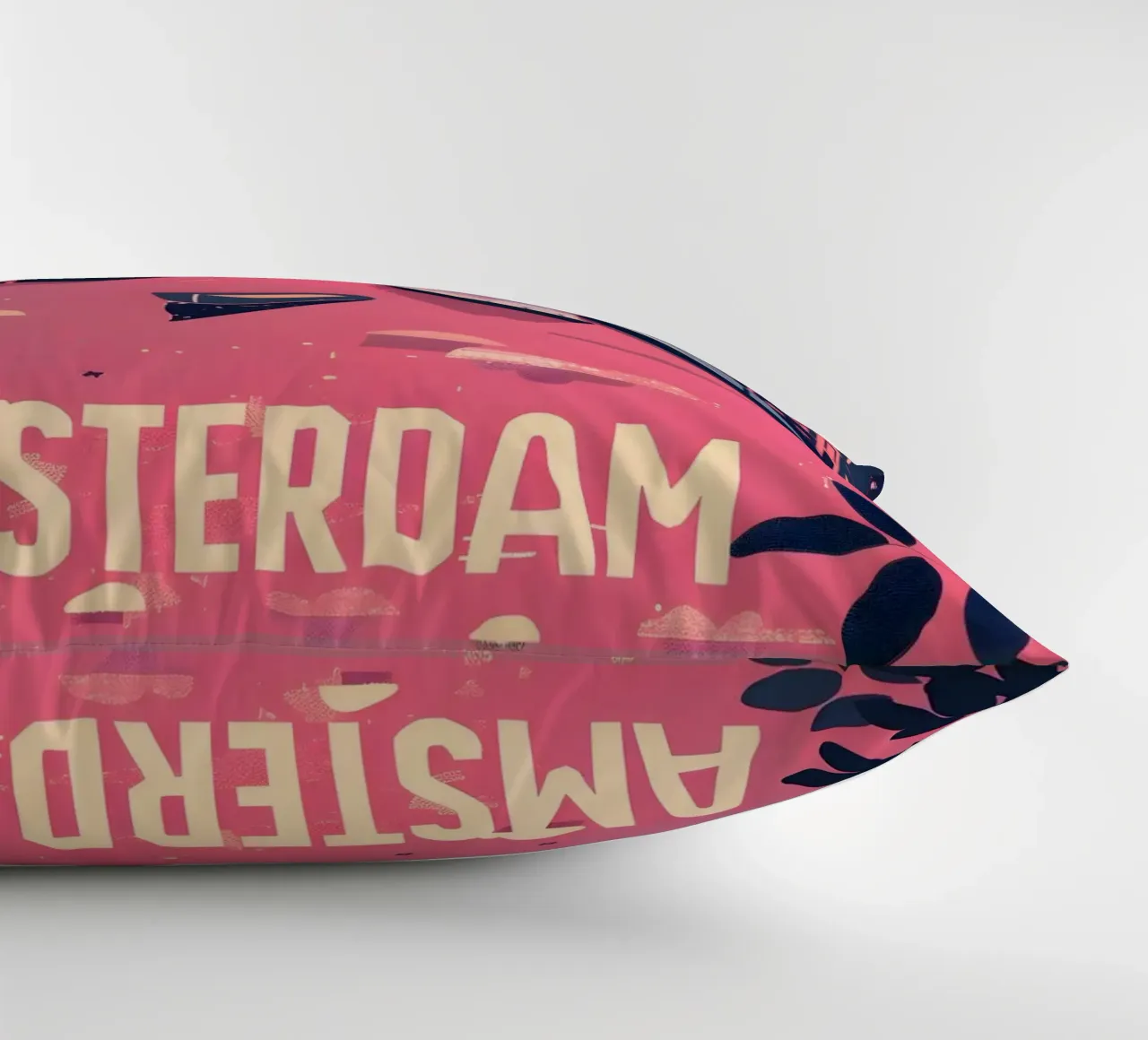 Amsterdam vintage Reiseposter cuscino da Vintage Travel Art