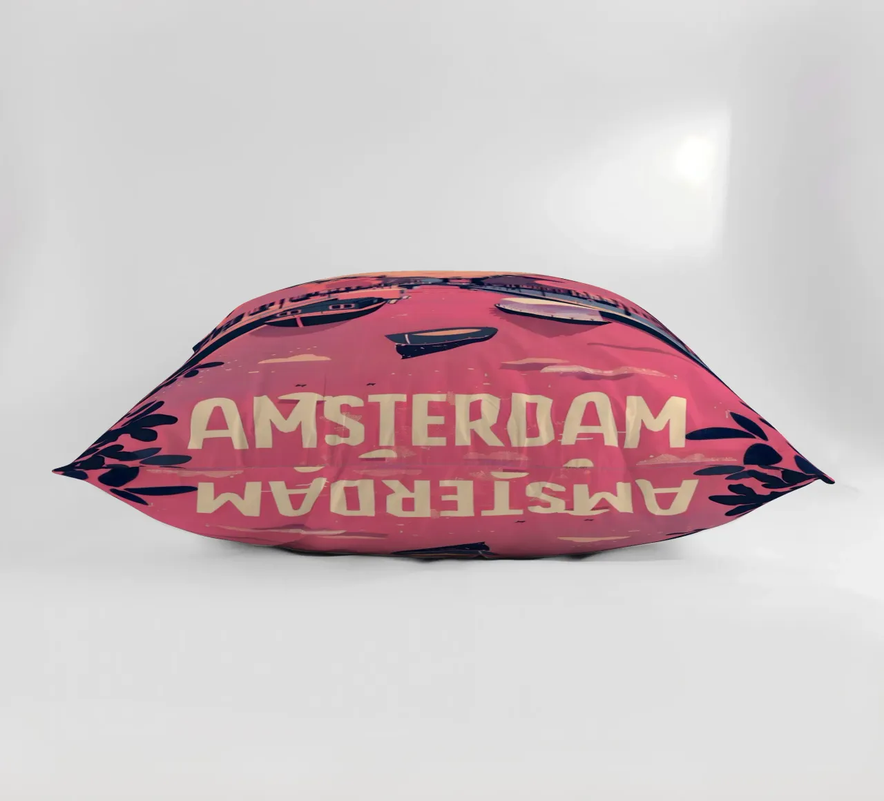 Amsterdam vintage Reiseposter cuscino da Vintage Travel Art