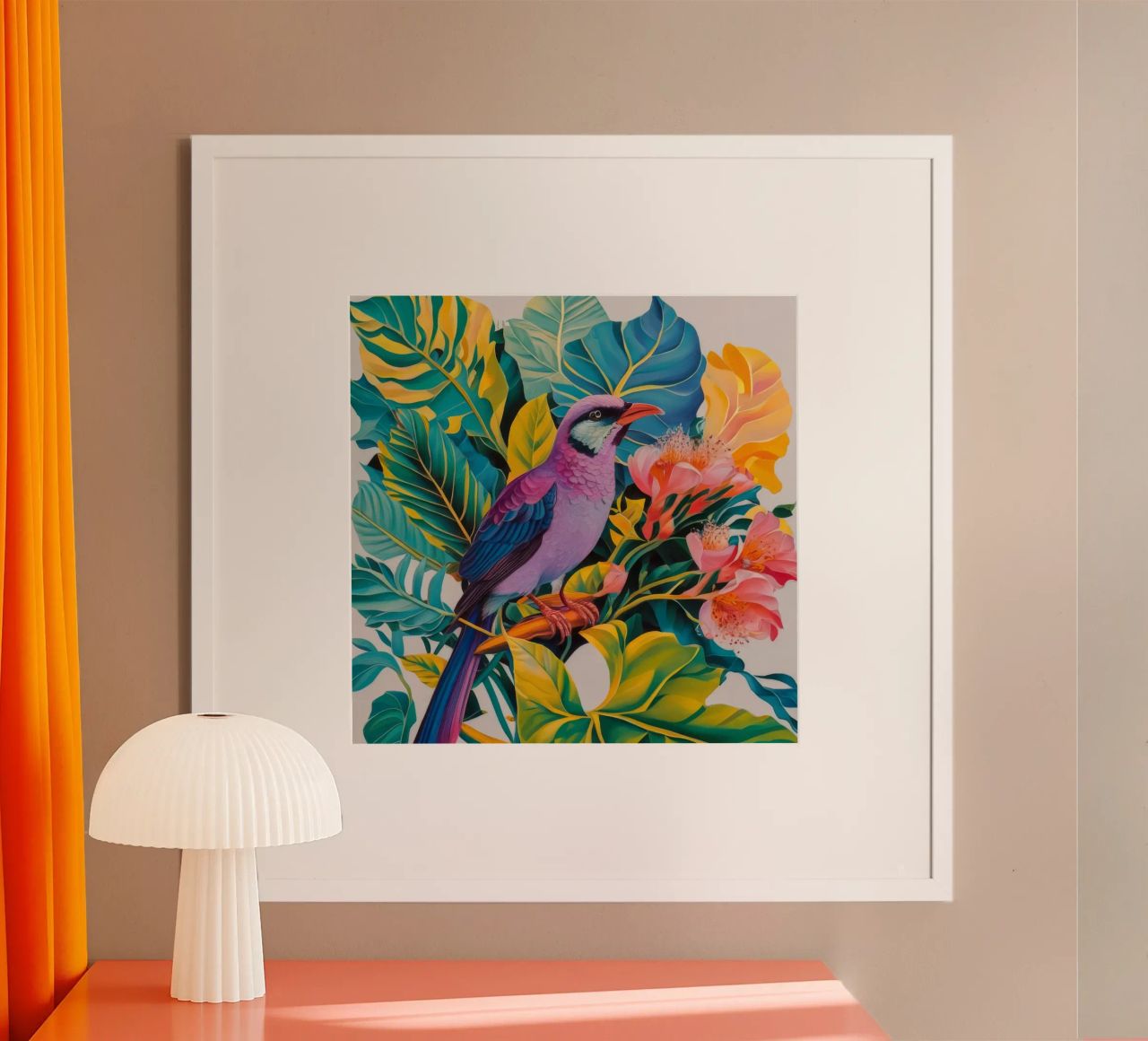 Exotic Bird Paradise poster by Ebony Carpenter