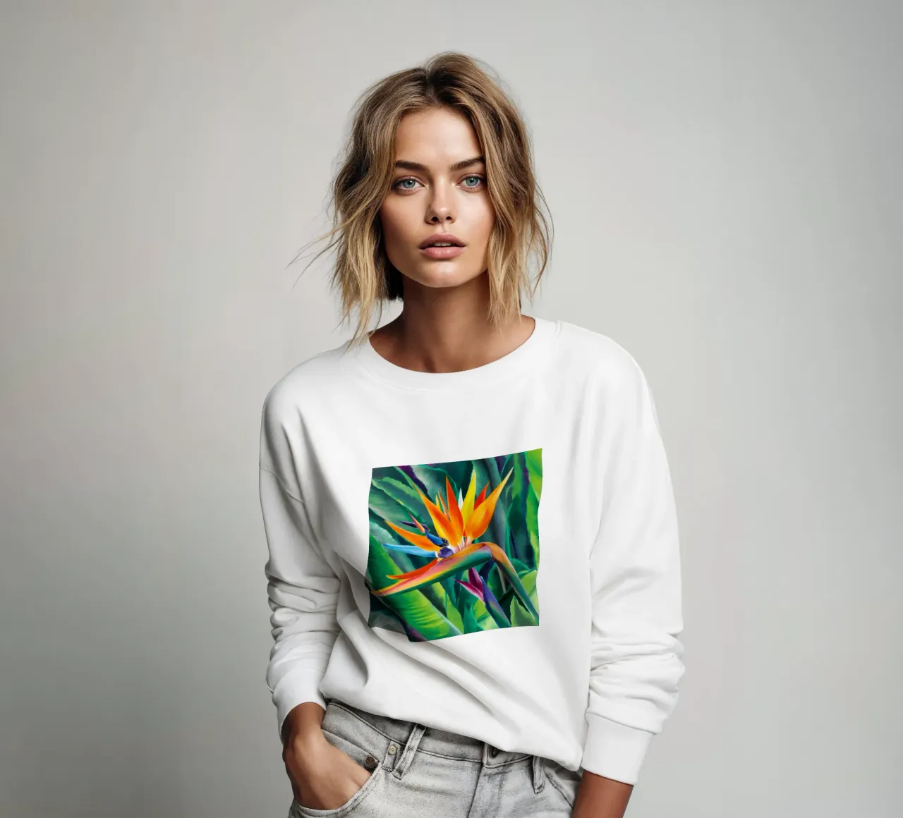 Paradijsvogel sweatshirt van Ebony Carpenter