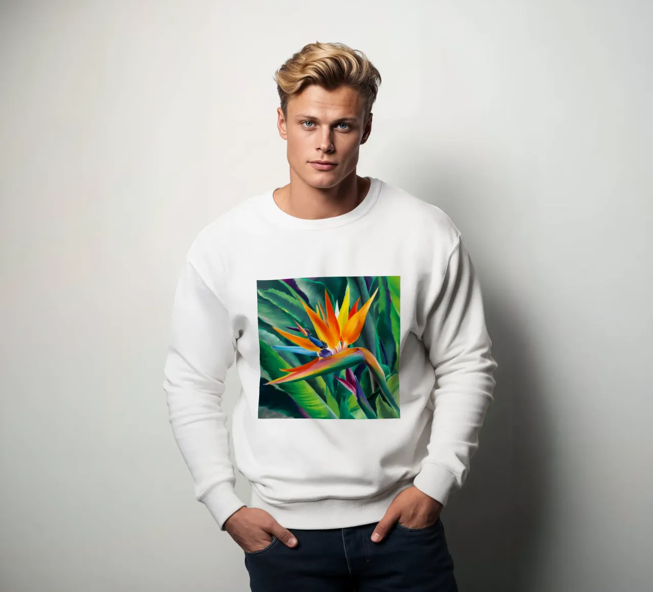 Paradijsvogel sweatshirt van Ebony Carpenter