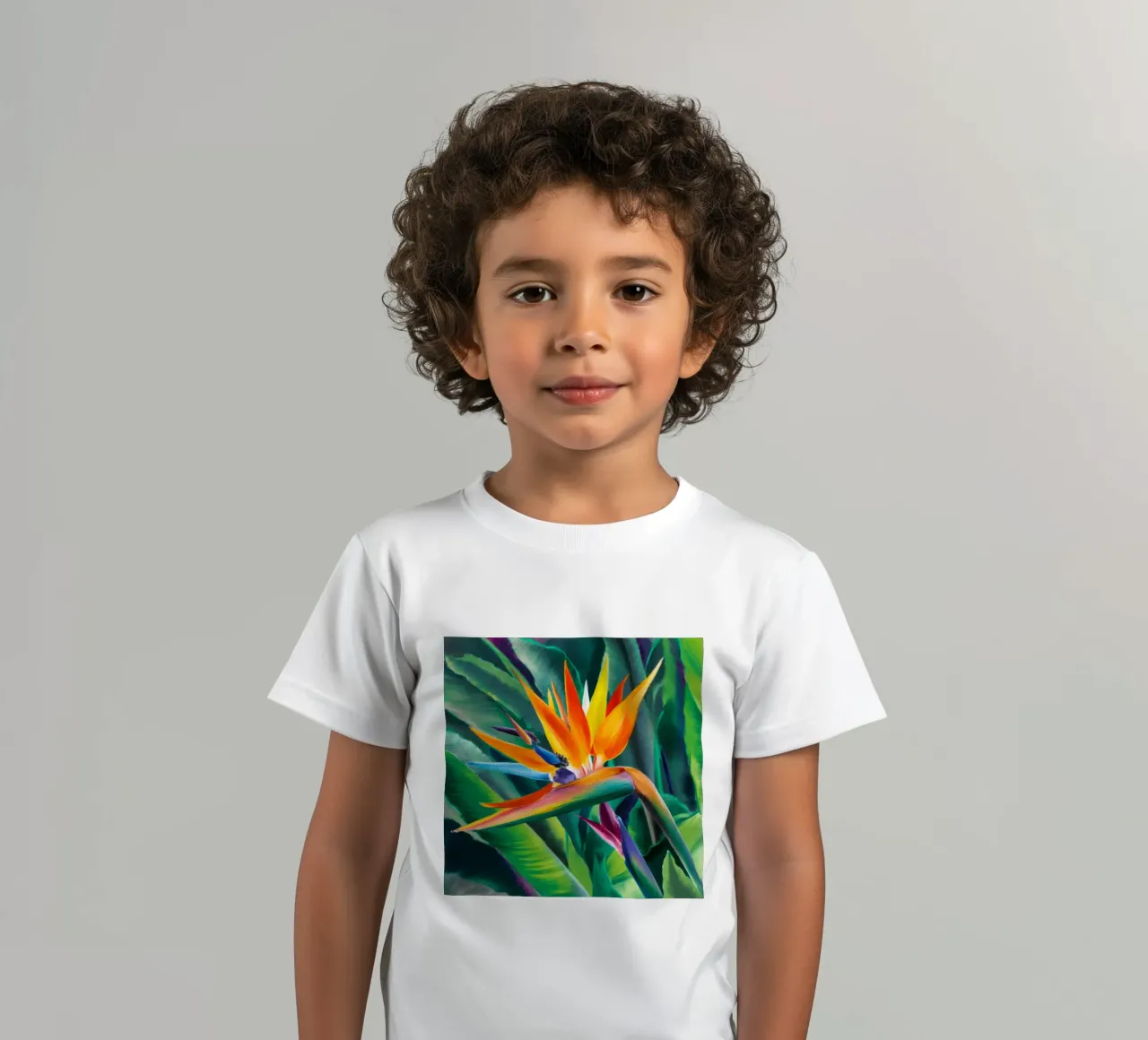 L'oiseau de paradis t-shirt enfant de Ebony Carpenter
