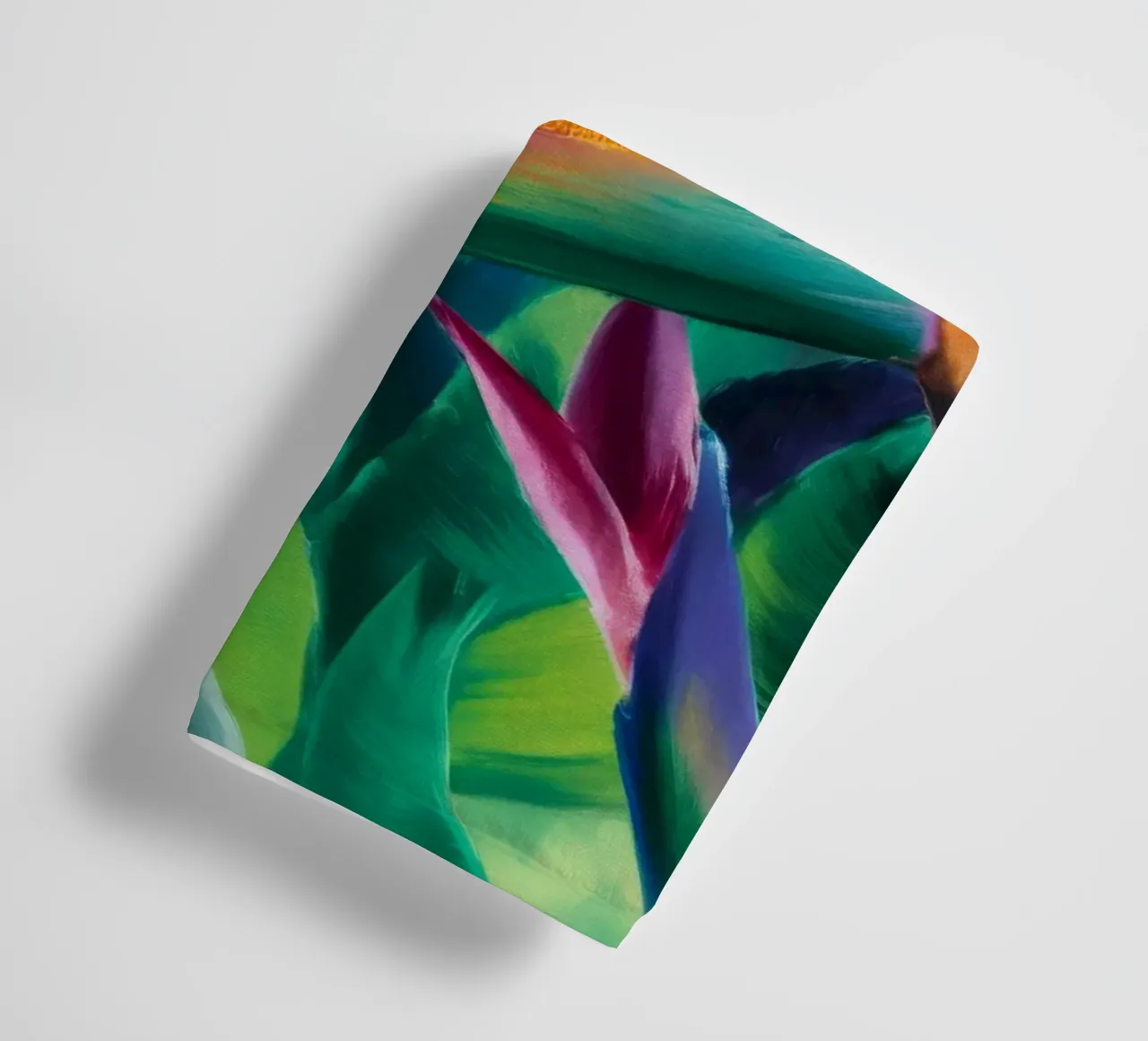 Bird of Paradise towel by Ebony Carpenter