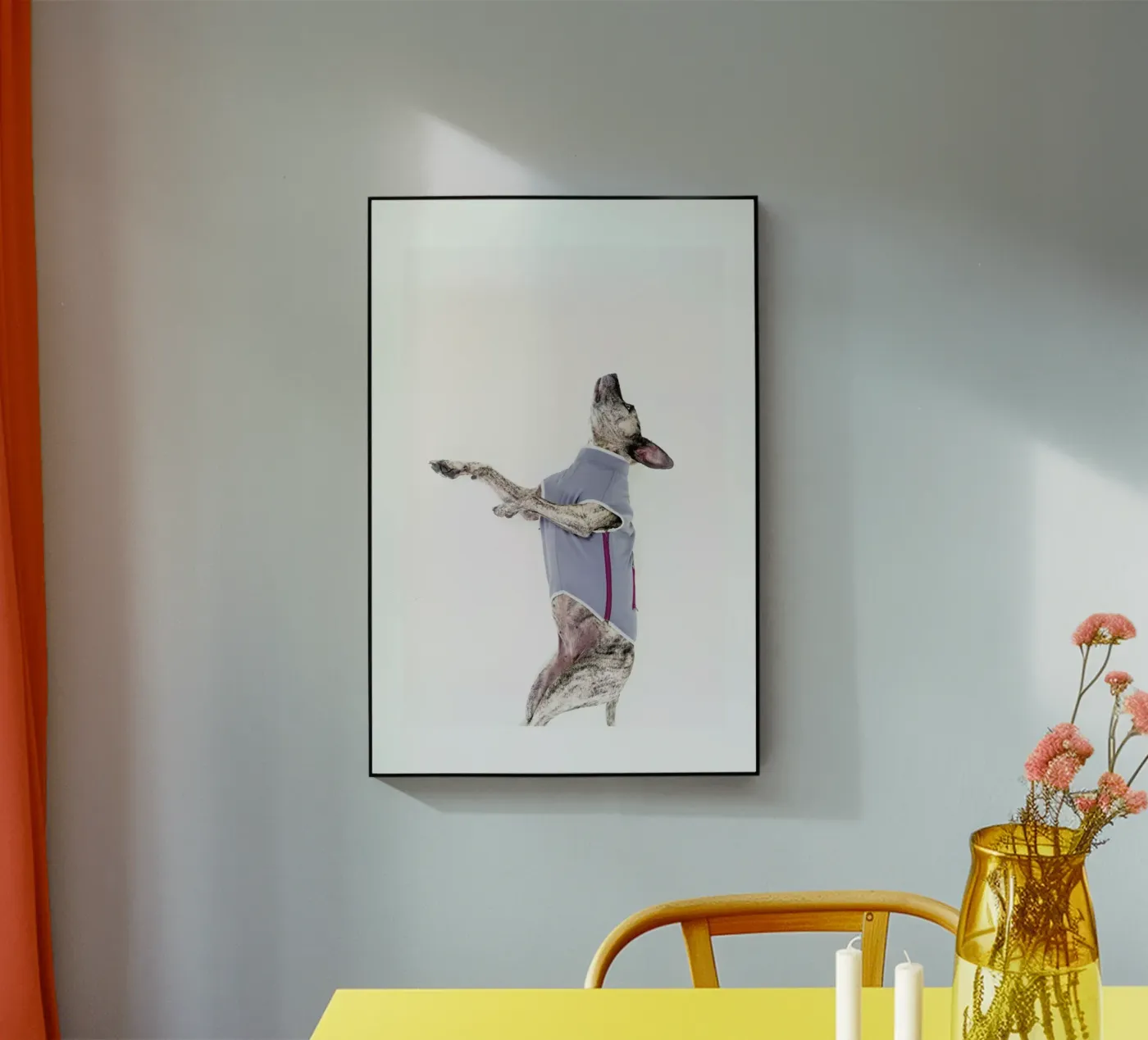 The Tailwaggers 7-2 plexiglass da Paul Aidan Perry