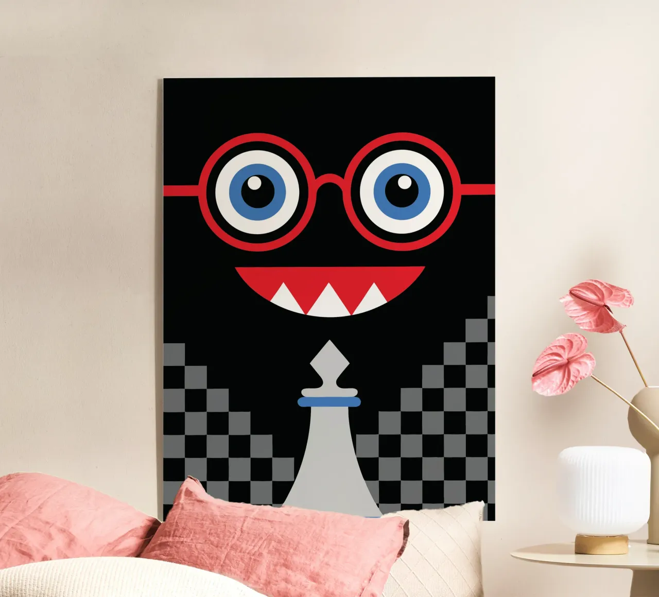 Emoticon e scacchi plexiglass da LOOK DIFFERENT