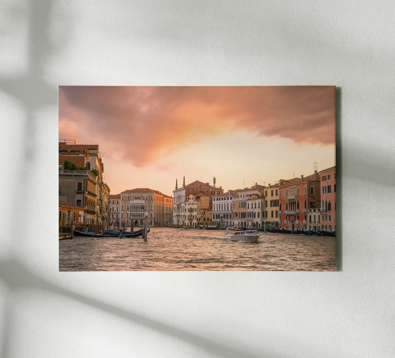 Venezia di velluto tela con Cornice a cassetta da PhotoVibe Decor