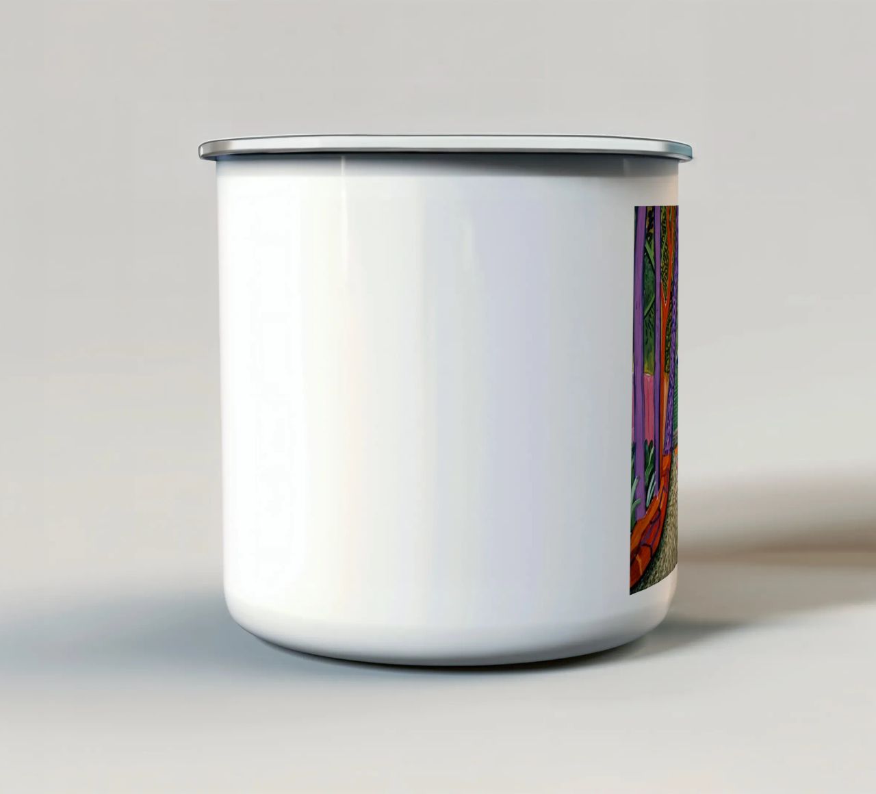 Guest House Garden II , 2001 tazza in smalto da khanrosie