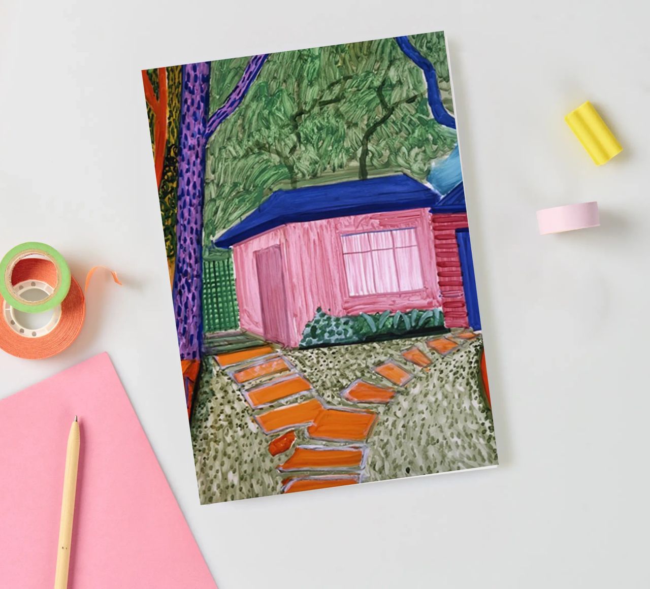 Guest House Garden II , 2001 notebook by khanrosie