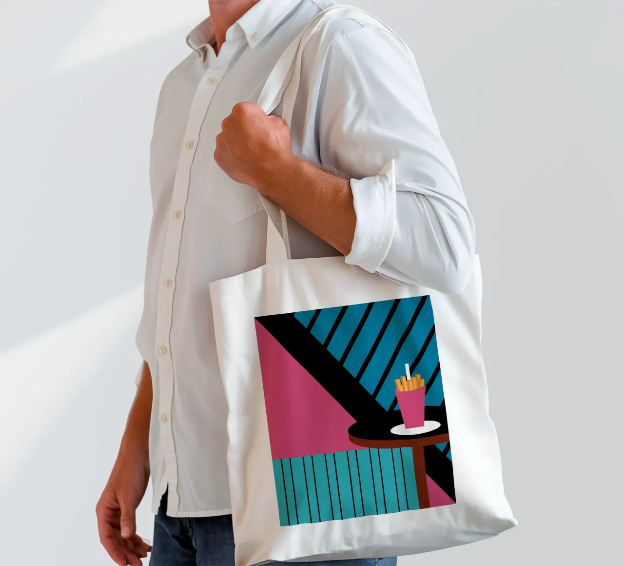 Patate fritte borsa in juta da LOOK DIFFERENT
