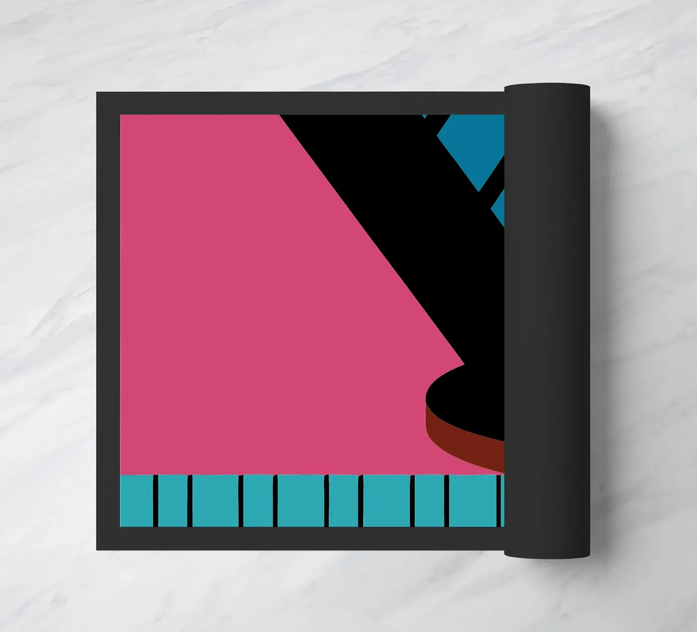 Pommes frites Fußmatte von LOOK DIFFERENT