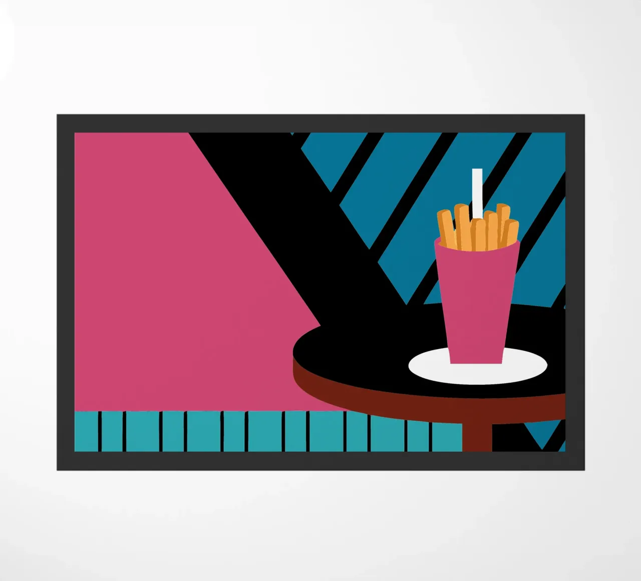 Friet deurmat van LOOK DIFFERENT