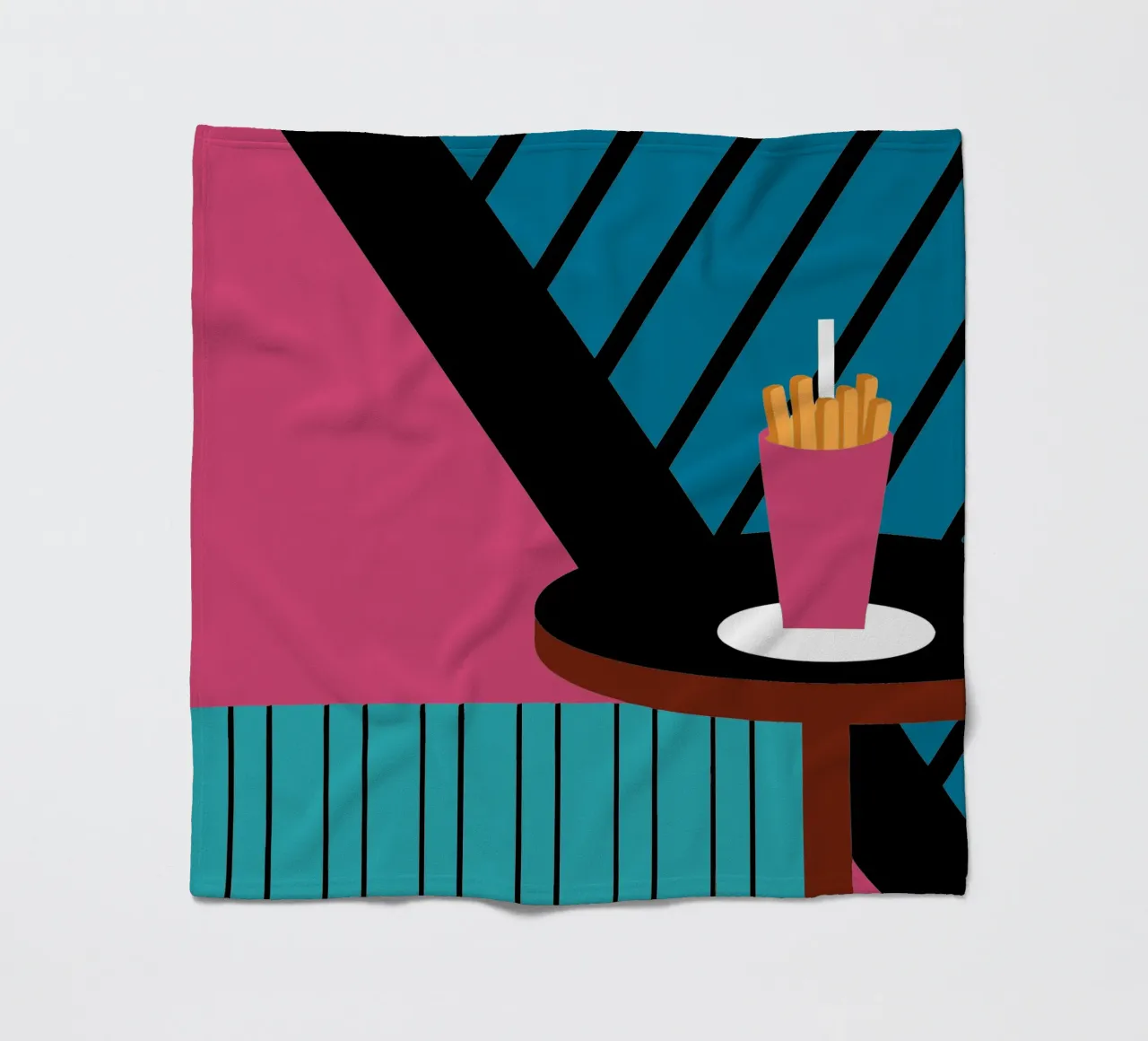 Patate fritte coperta in pile da LOOK DIFFERENT