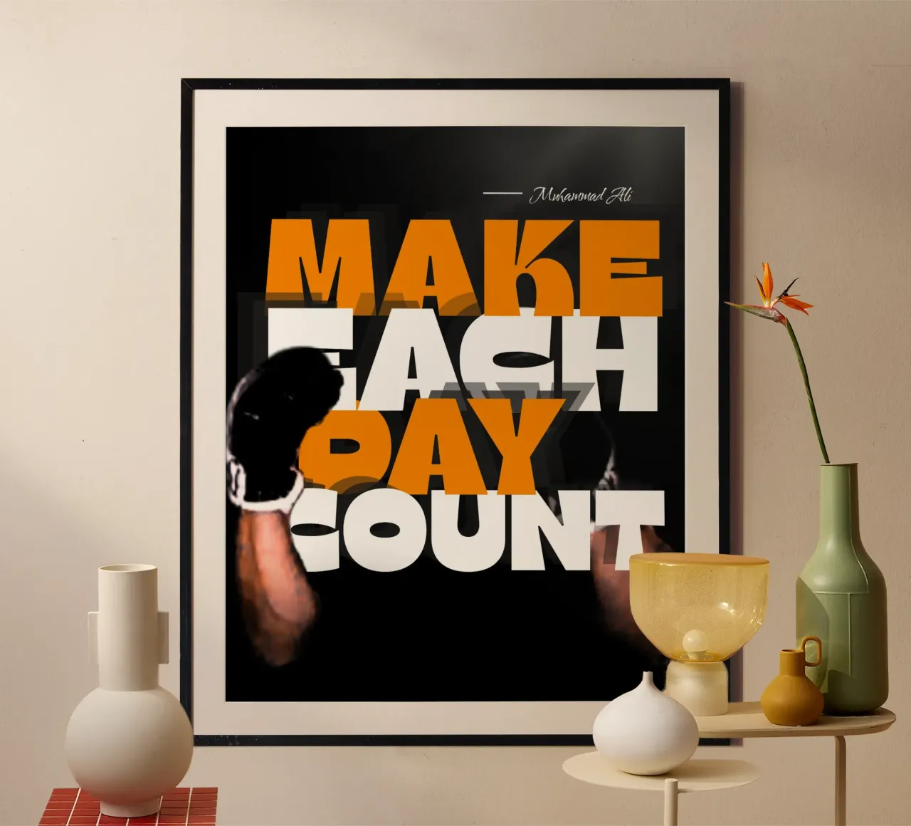 citazioni - Muhammad Ali poster da moraaGP