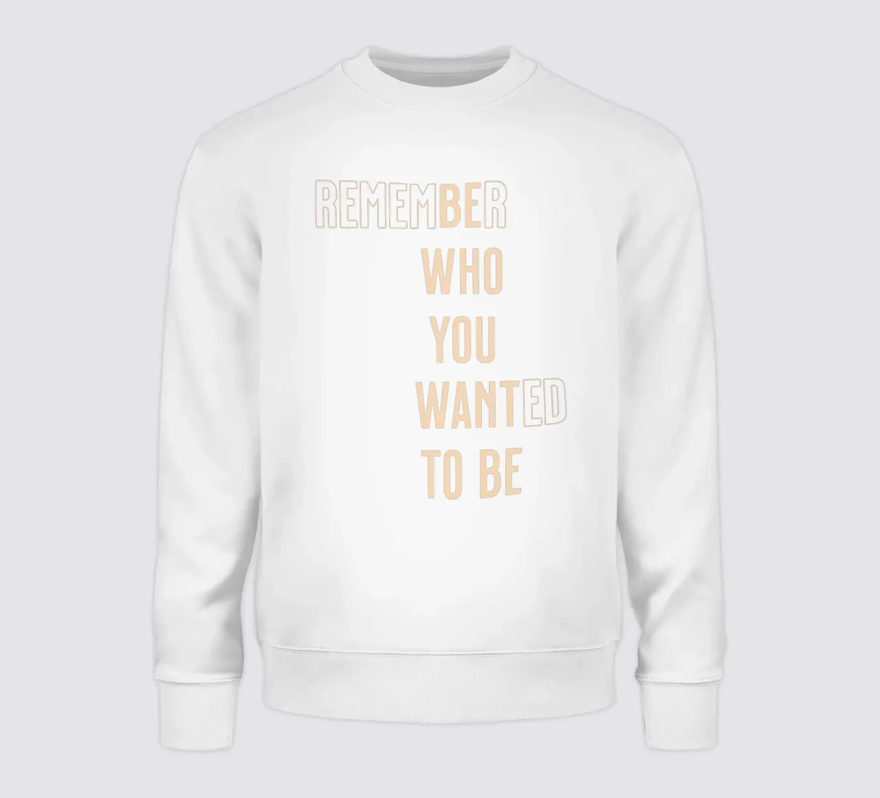 Siate chi volete essere felpa da Gunawan Rb