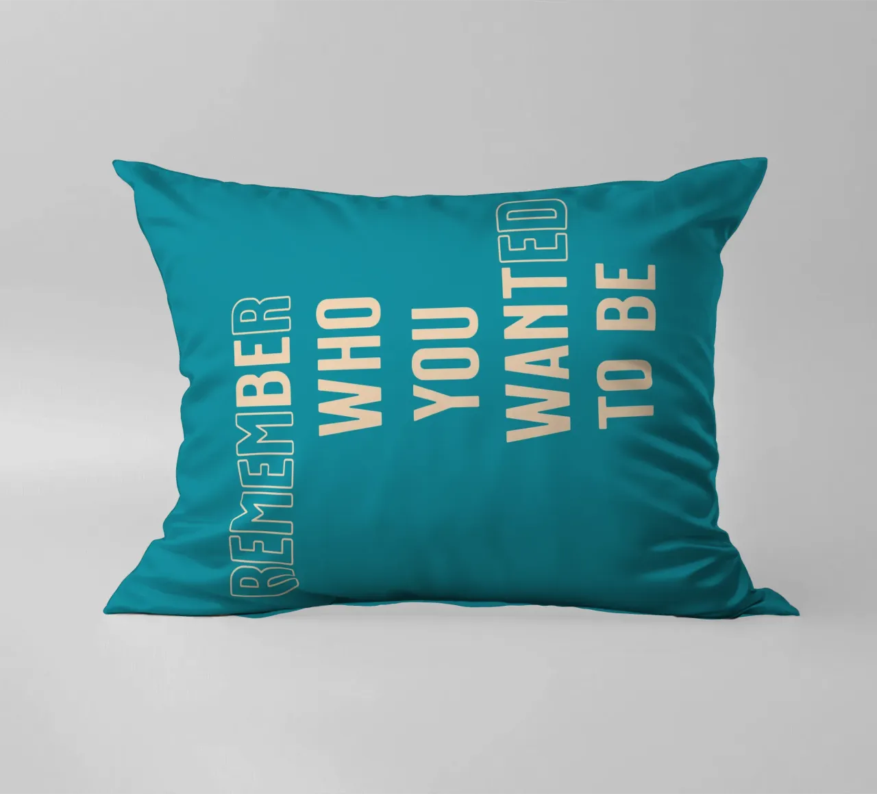 Siate chi volete essere cuscino da Gunawan Rb
