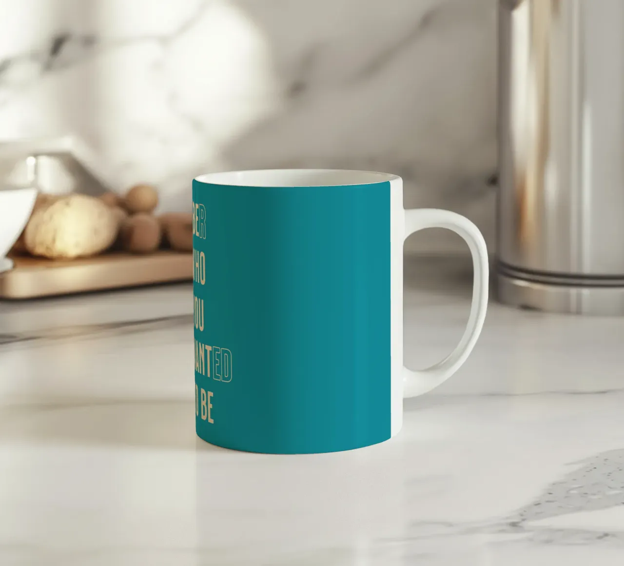 Siate chi volete essere tazza in ceramica da Gunawan Rb