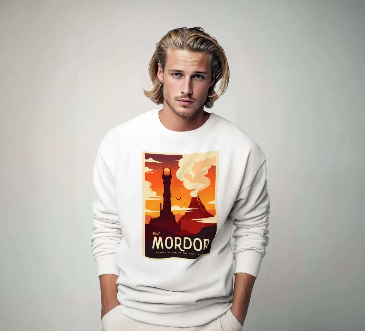 Visitare Mordor felpa da Alice Slatera
