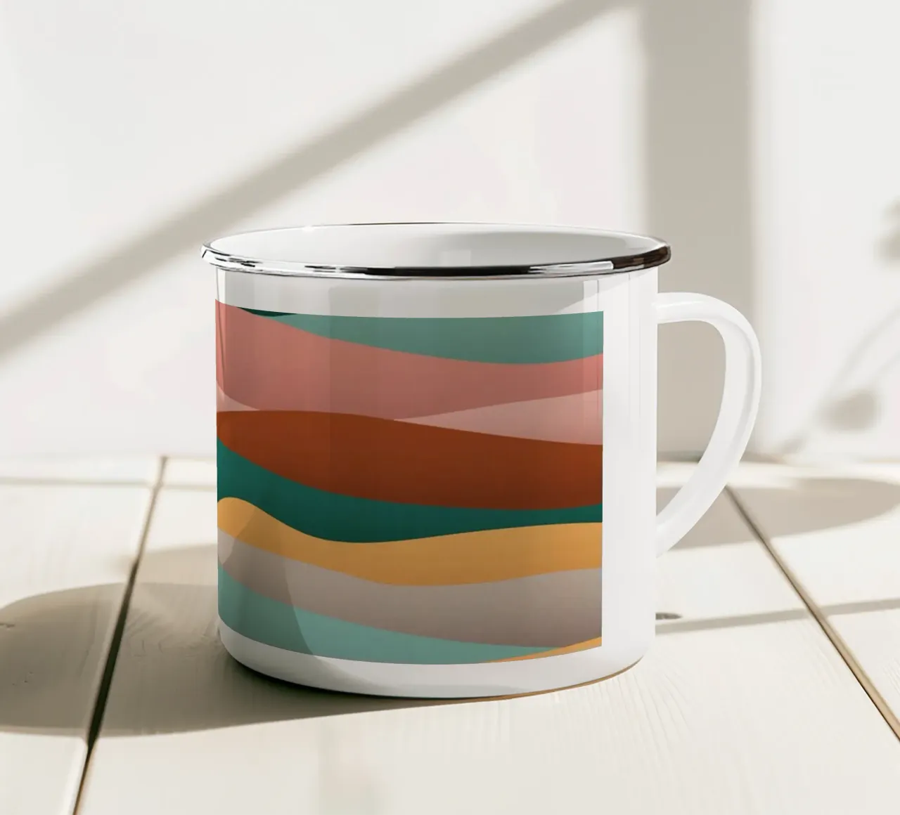Calming Dunes Sunburn tazza in smalto da designdn