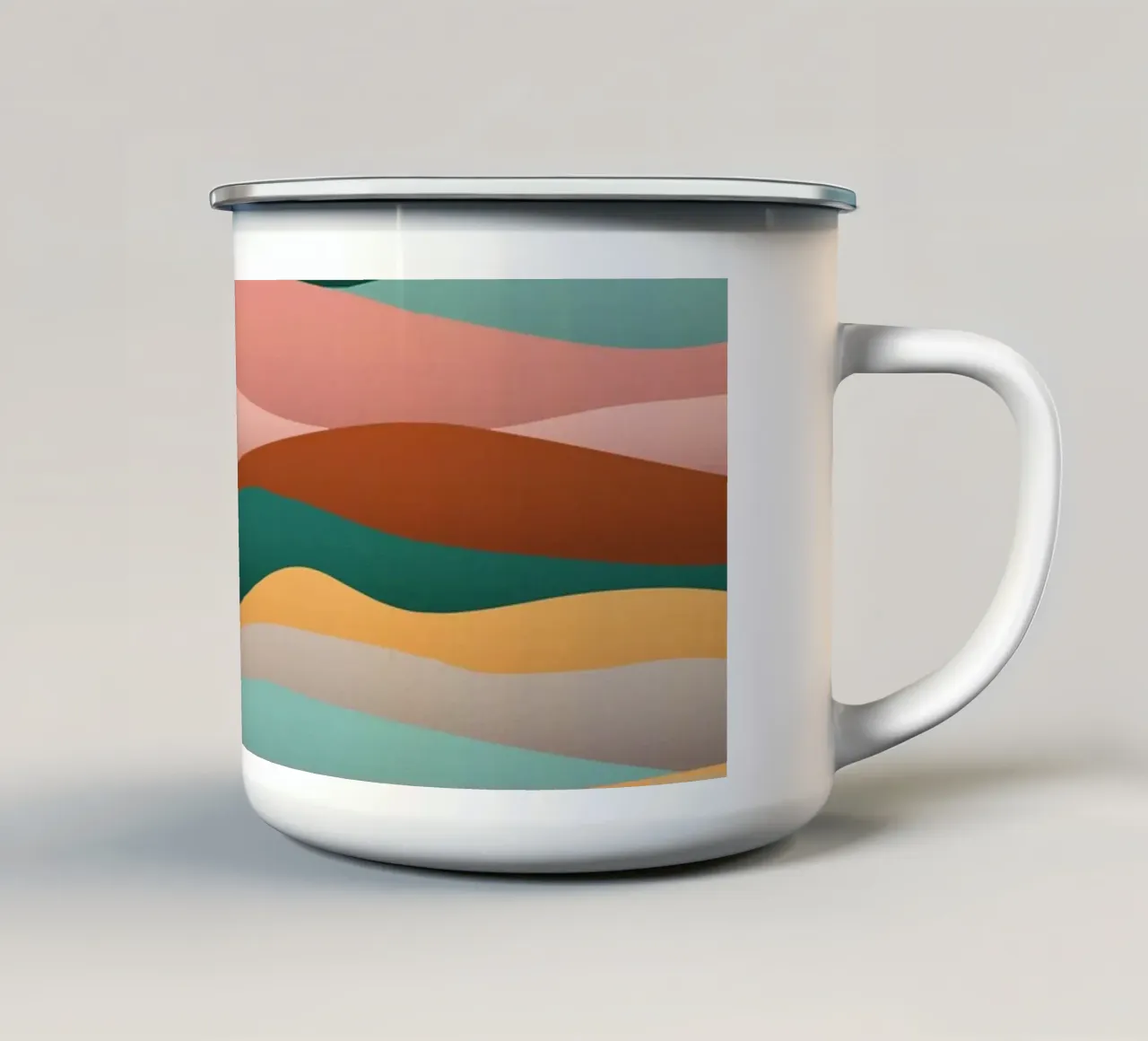 Calming Dunes Sunburn tazza in smalto da designdn