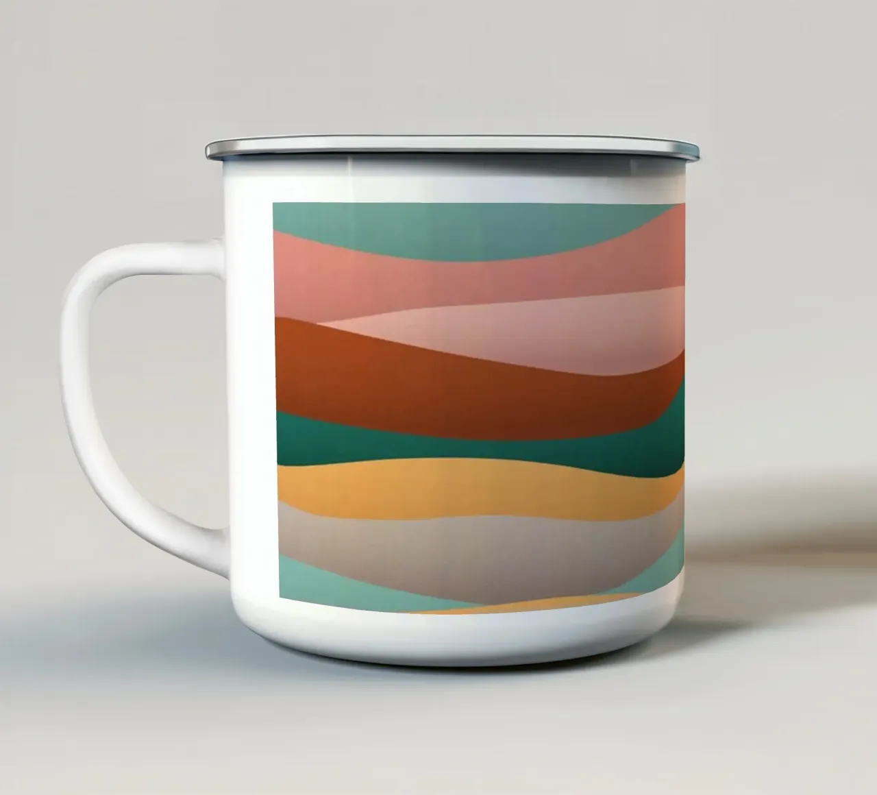 Calming Dunes Sunburn tazza in smalto da designdn