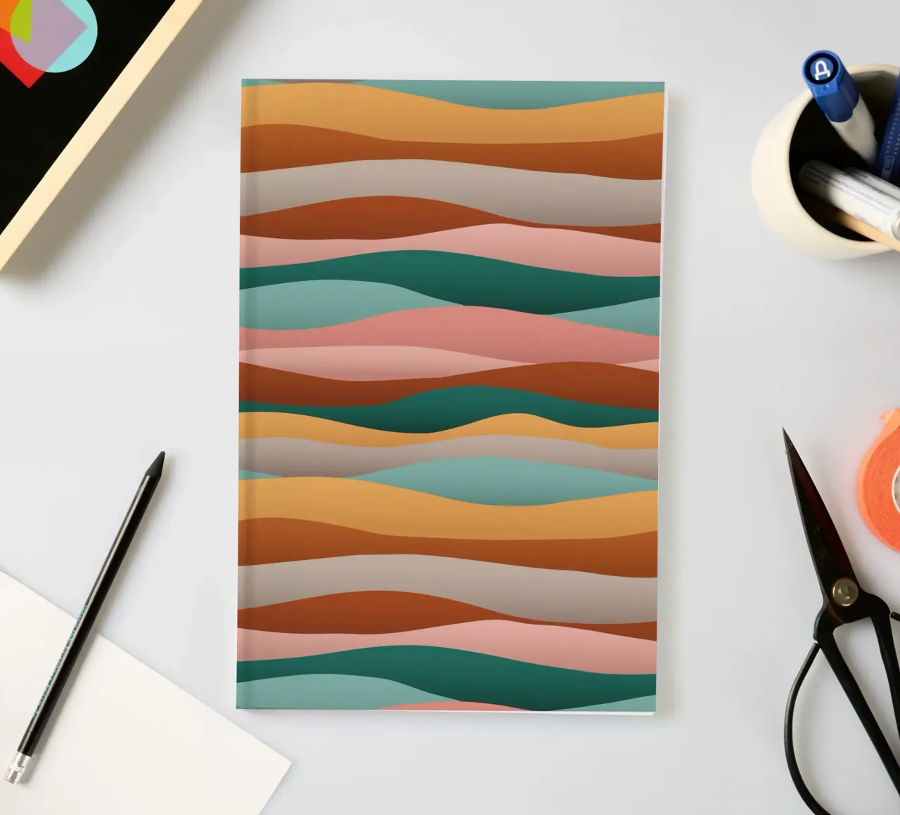 Calming Dunes Sunburn notebook by designdn