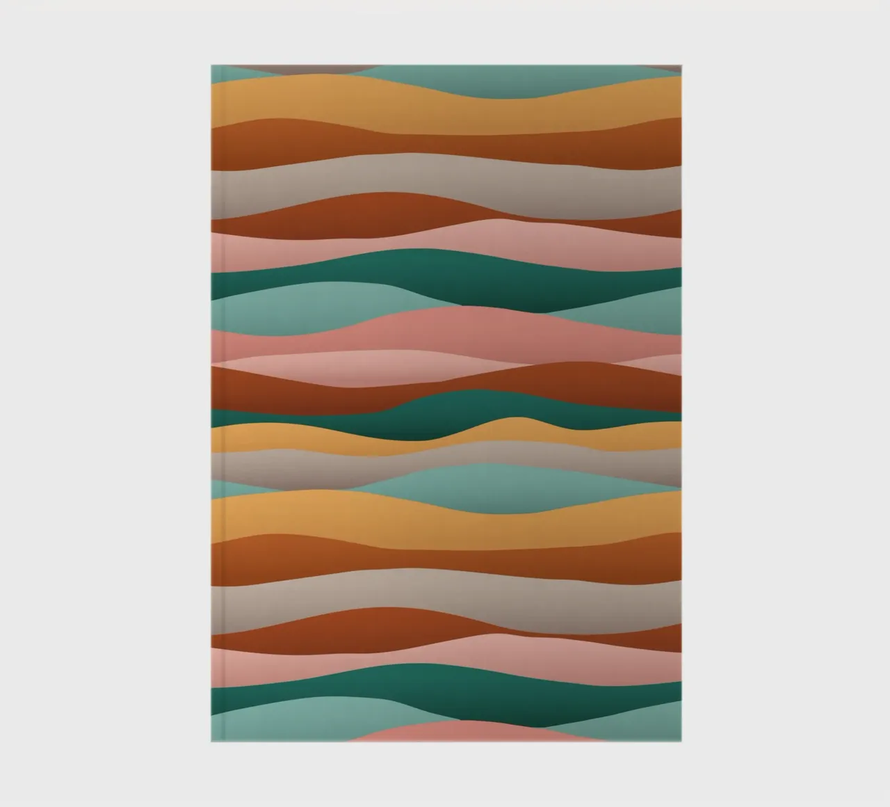 Calming Dunes Sunburn notebook by designdn