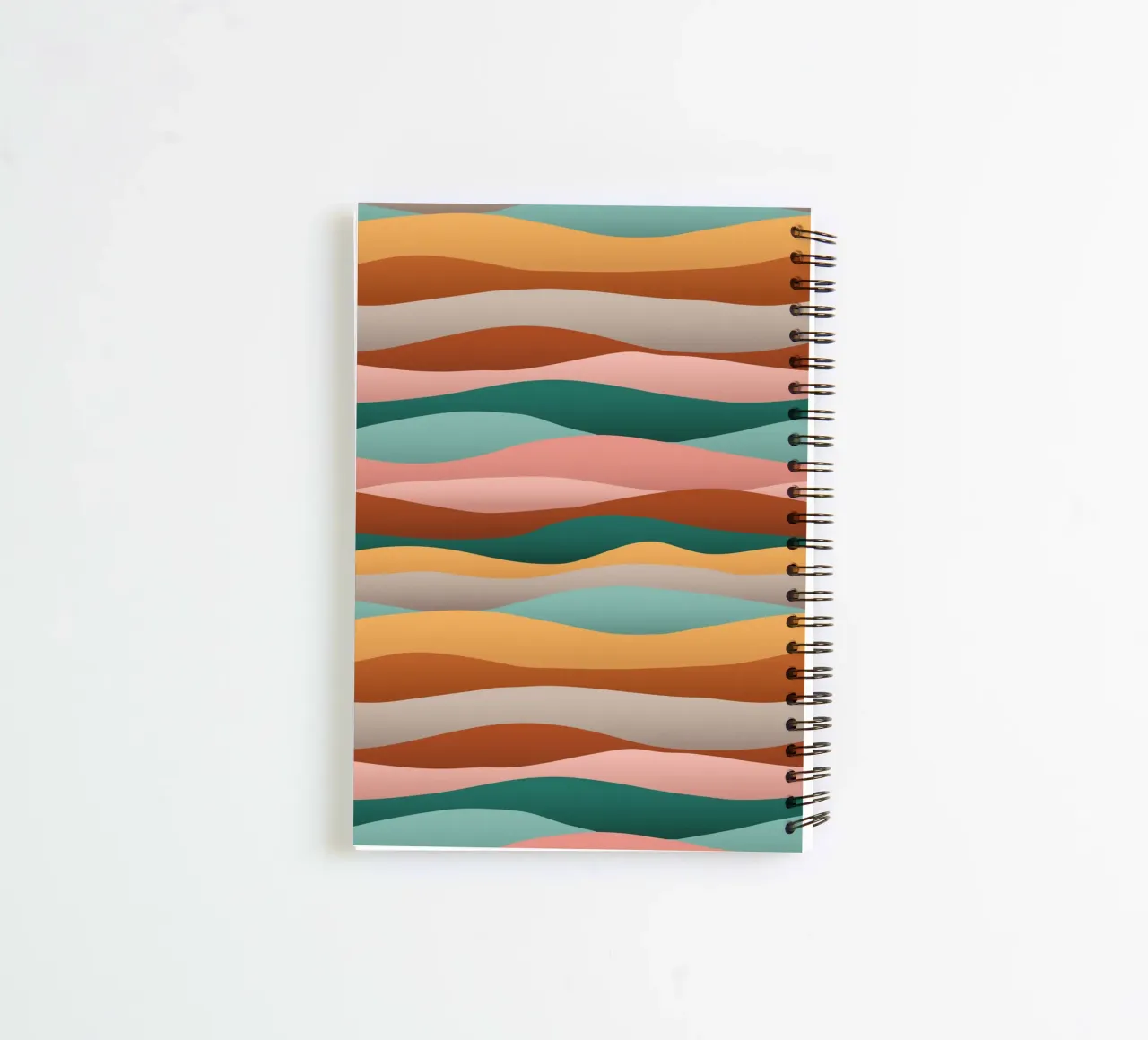Calming Dunes Sunburn spiral notebook by designdn