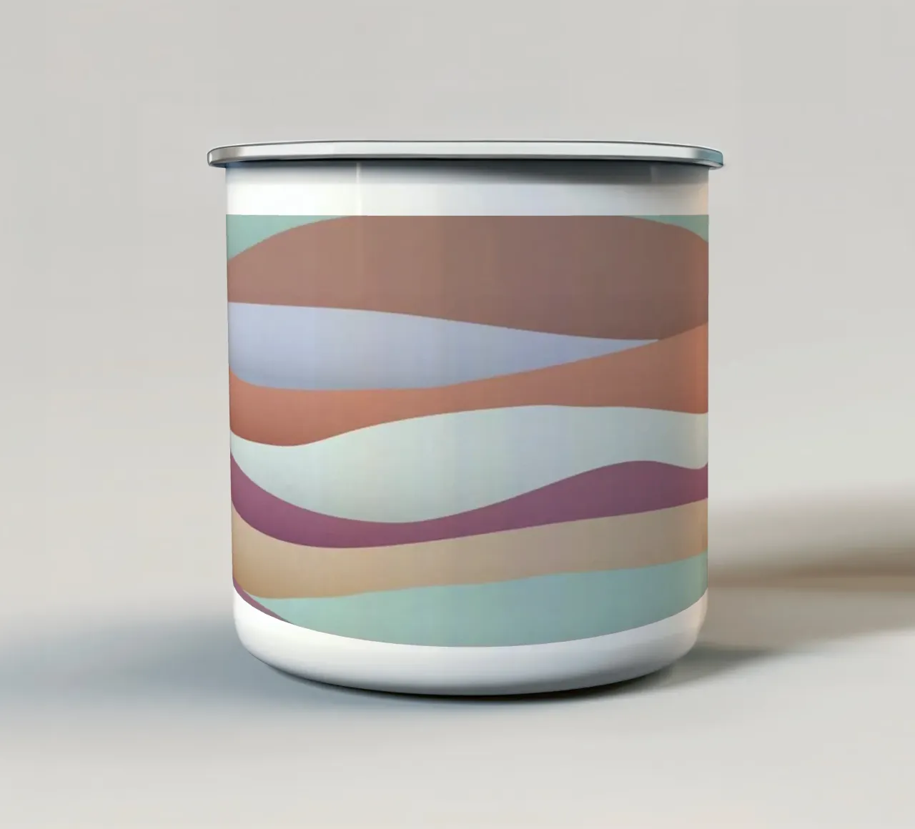 Calming Dunes Sundown tazza in smalto da designdn