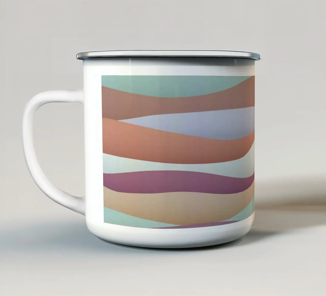 Calming Dunes Sundown tazza in smalto da designdn