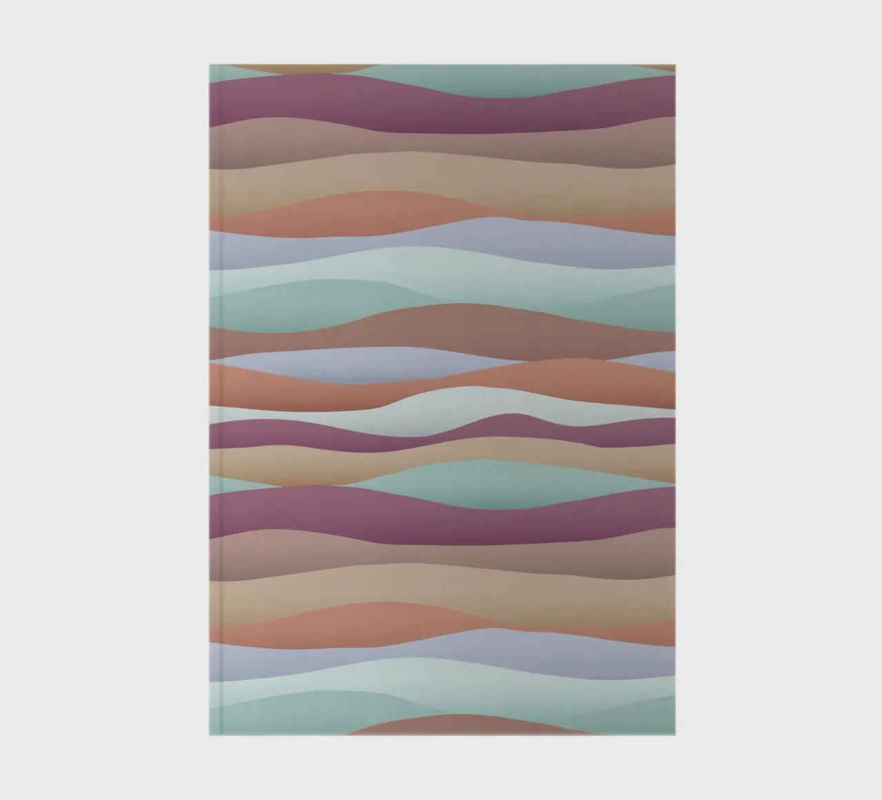 Calming Dunes Sundown notebook by designdn