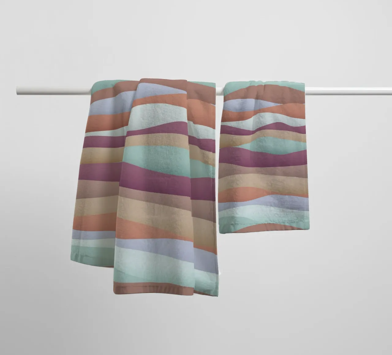 Calming Dunes Sundown asciugamano da bagno da designdn