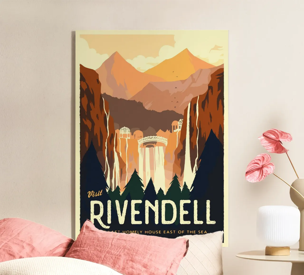 Visitare Rivendell plexiglass da Alice Slatera