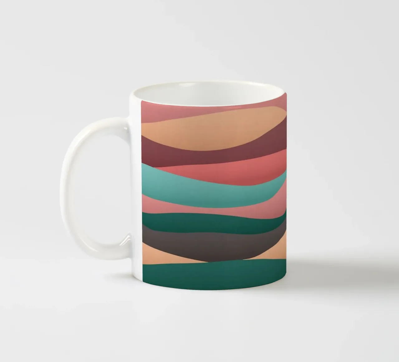 Calming Dunes Sunrise tazza in ceramica da designdn