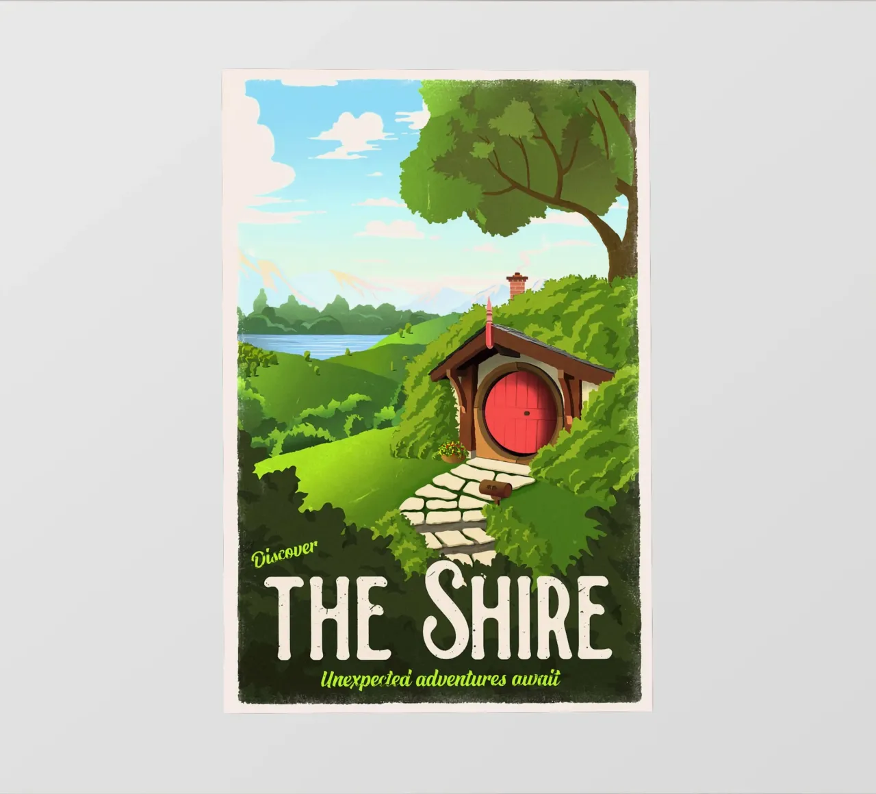 Scoprire la Contea pellicola backlit da Alice Slatera