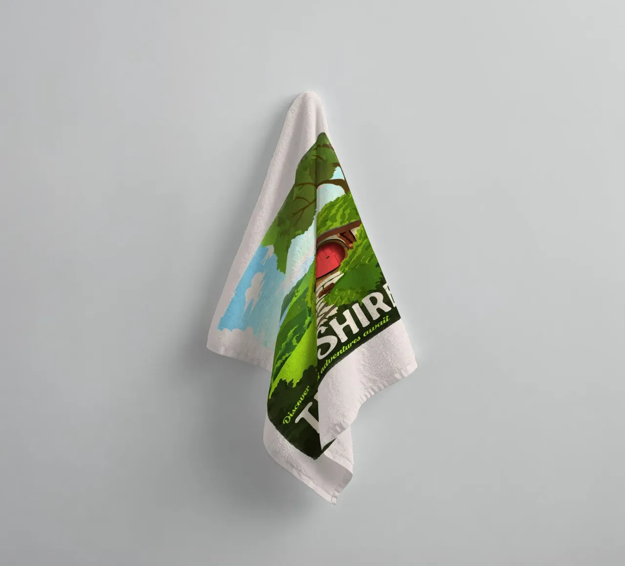 Scoprire la Contea asciugamano da bagno da Alice Slatera