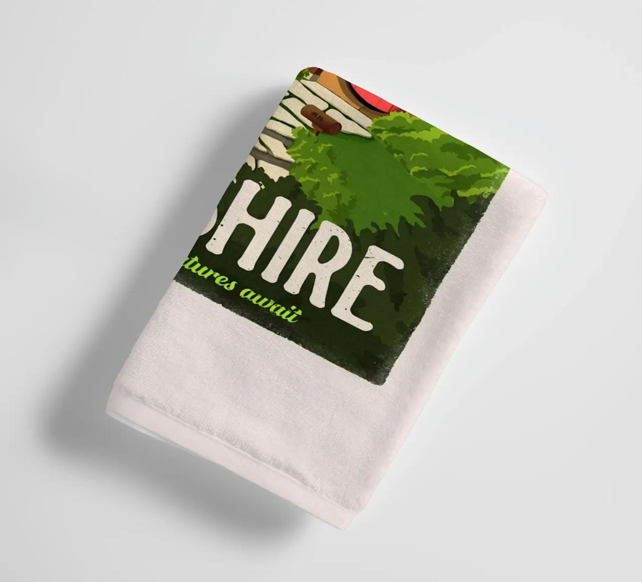 Scoprire la Contea asciugamano da bagno da Alice Slatera