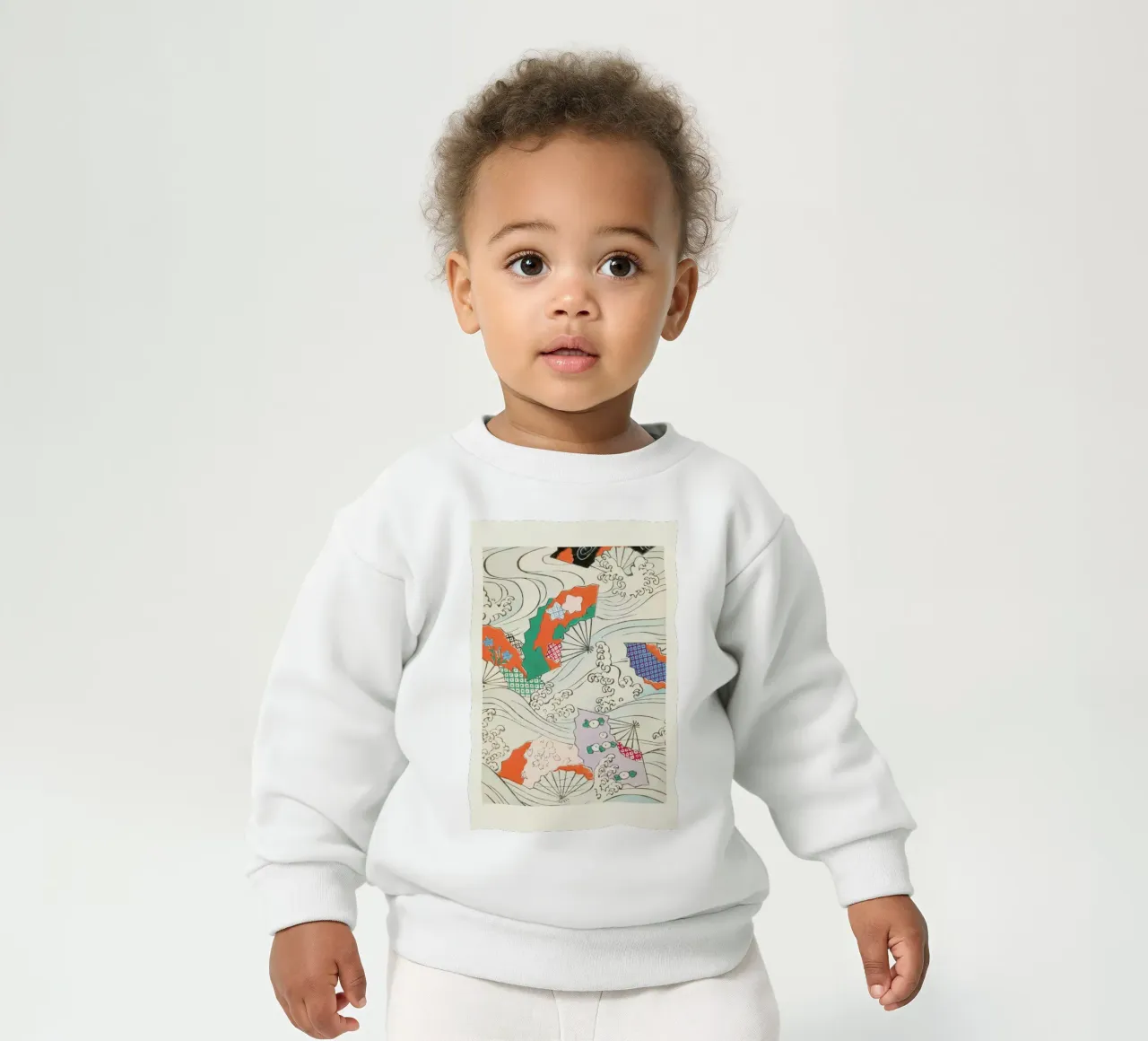 Shin-Bijutsukai - Crest & Fan felpa neonato da Vintage by JUNIQE