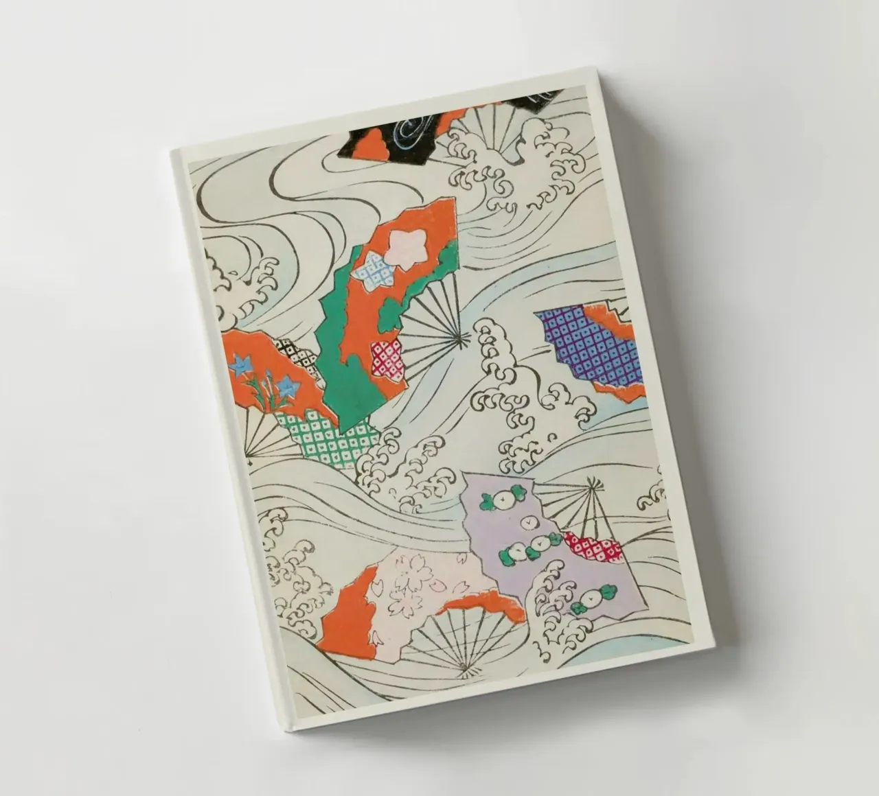 Shin-Bijutsukai - Crest & Fan Notizbuch von Vintage by JUNIQE