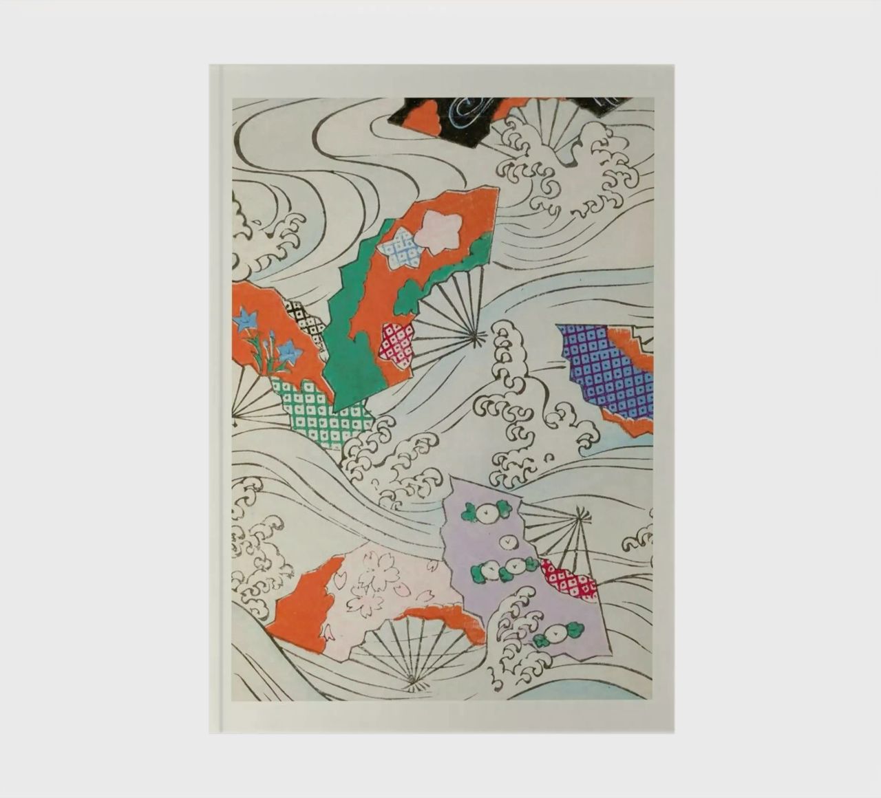 Shin-Bijutsukai - Crest & Fan notebook by Vintage by JUNIQE