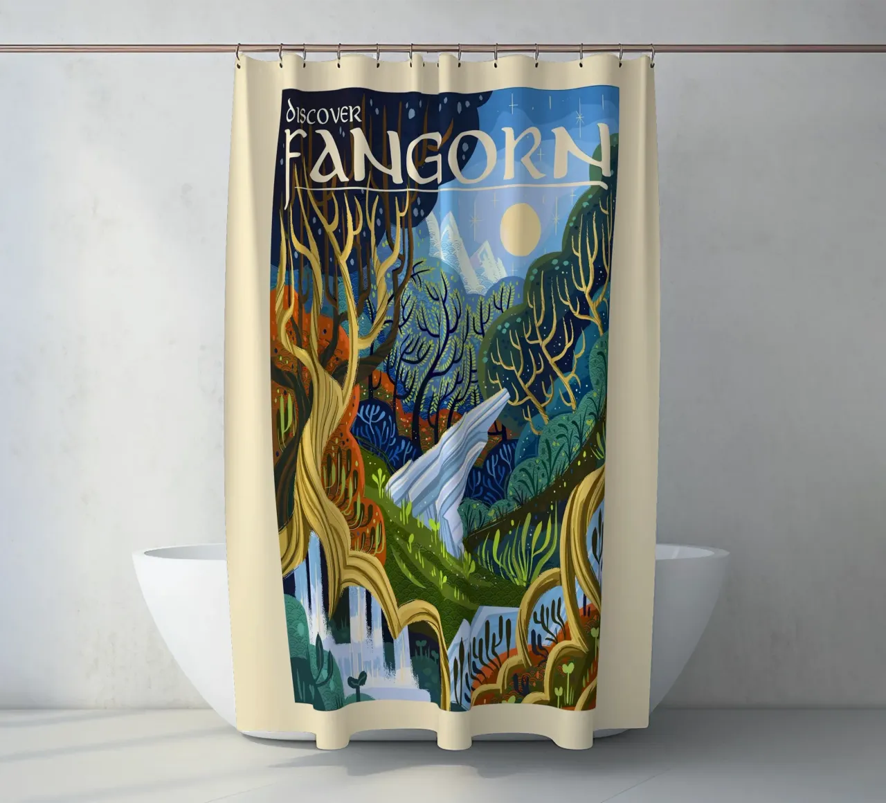 Scoprire Fangorn tenda da doccia da Alice Slatera