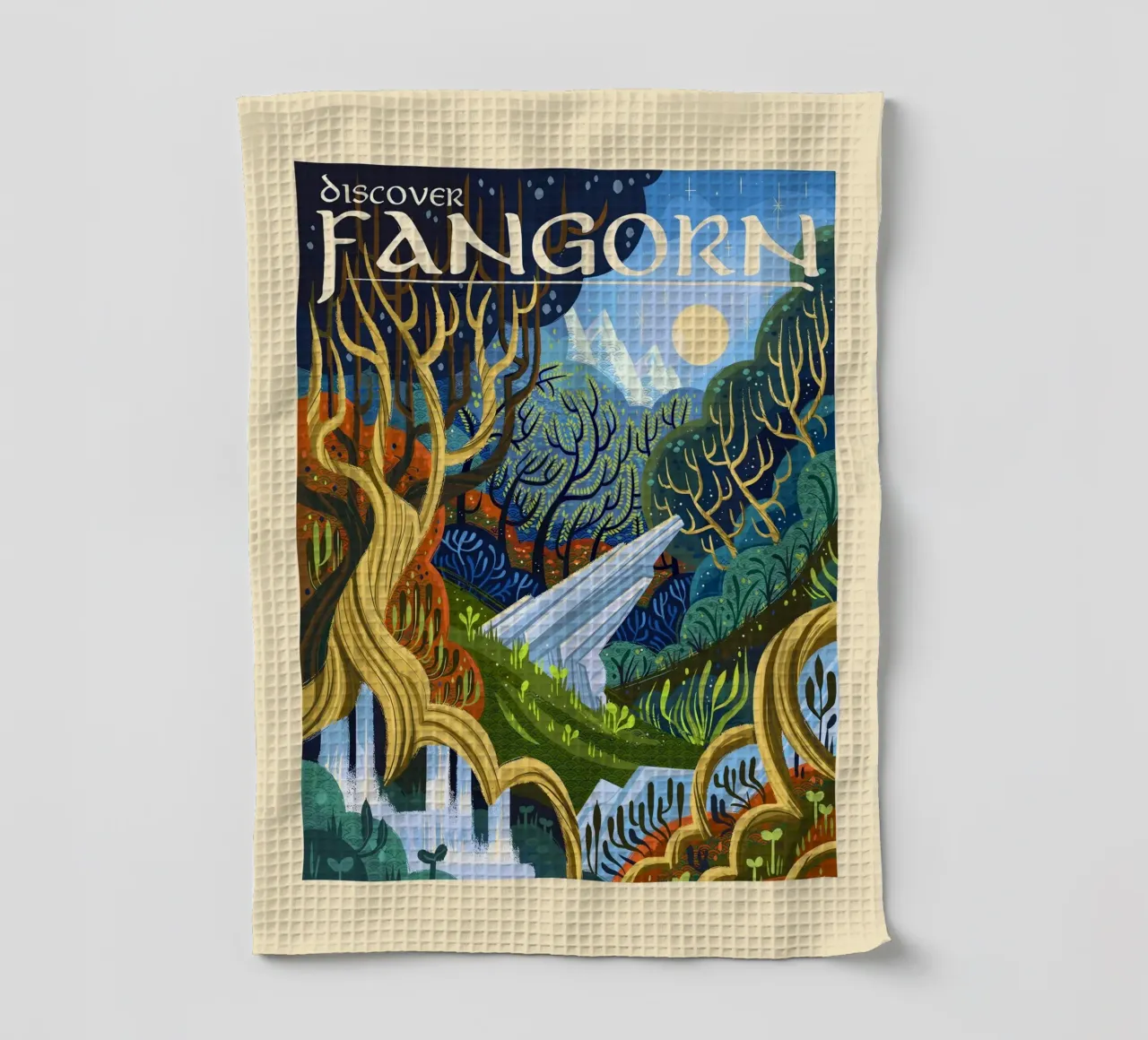 Scoprire Fangorn canovaccio da cucina da Alice Slatera