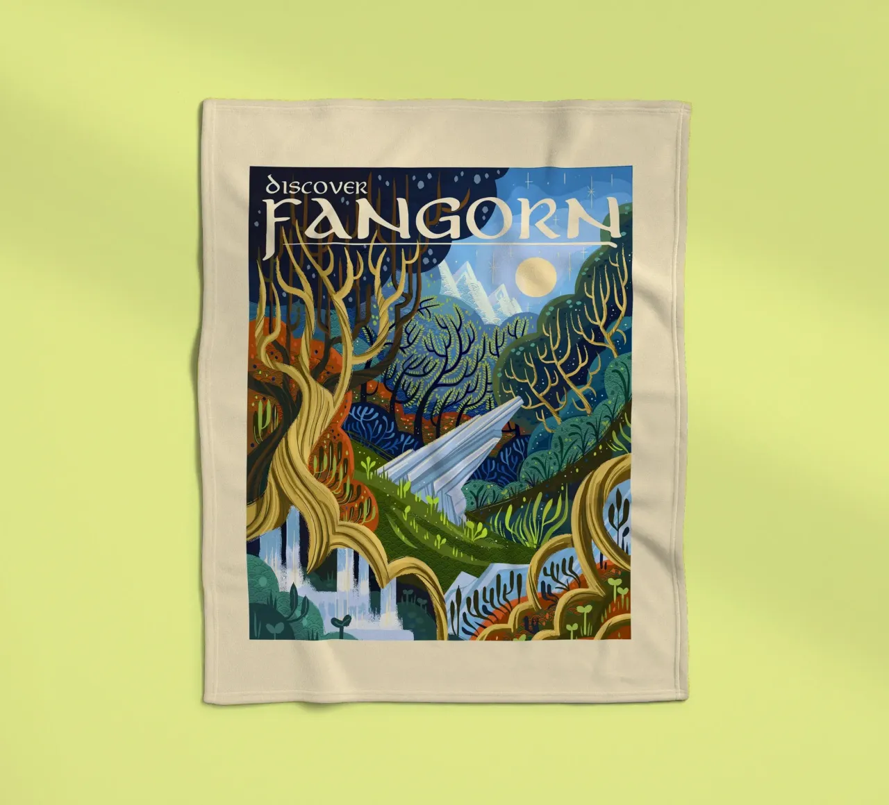 Scoprire Fangorn coperta in pile da Alice Slatera