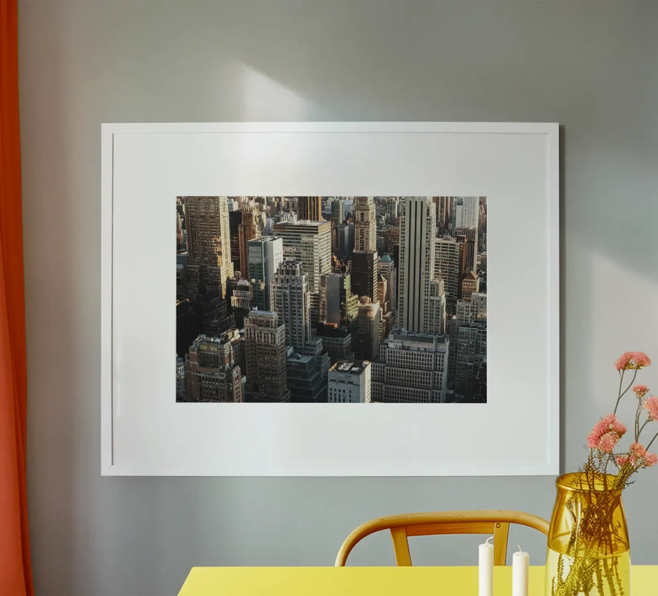 NYC poster con telaio in alluminio da PhotoVibe Decor