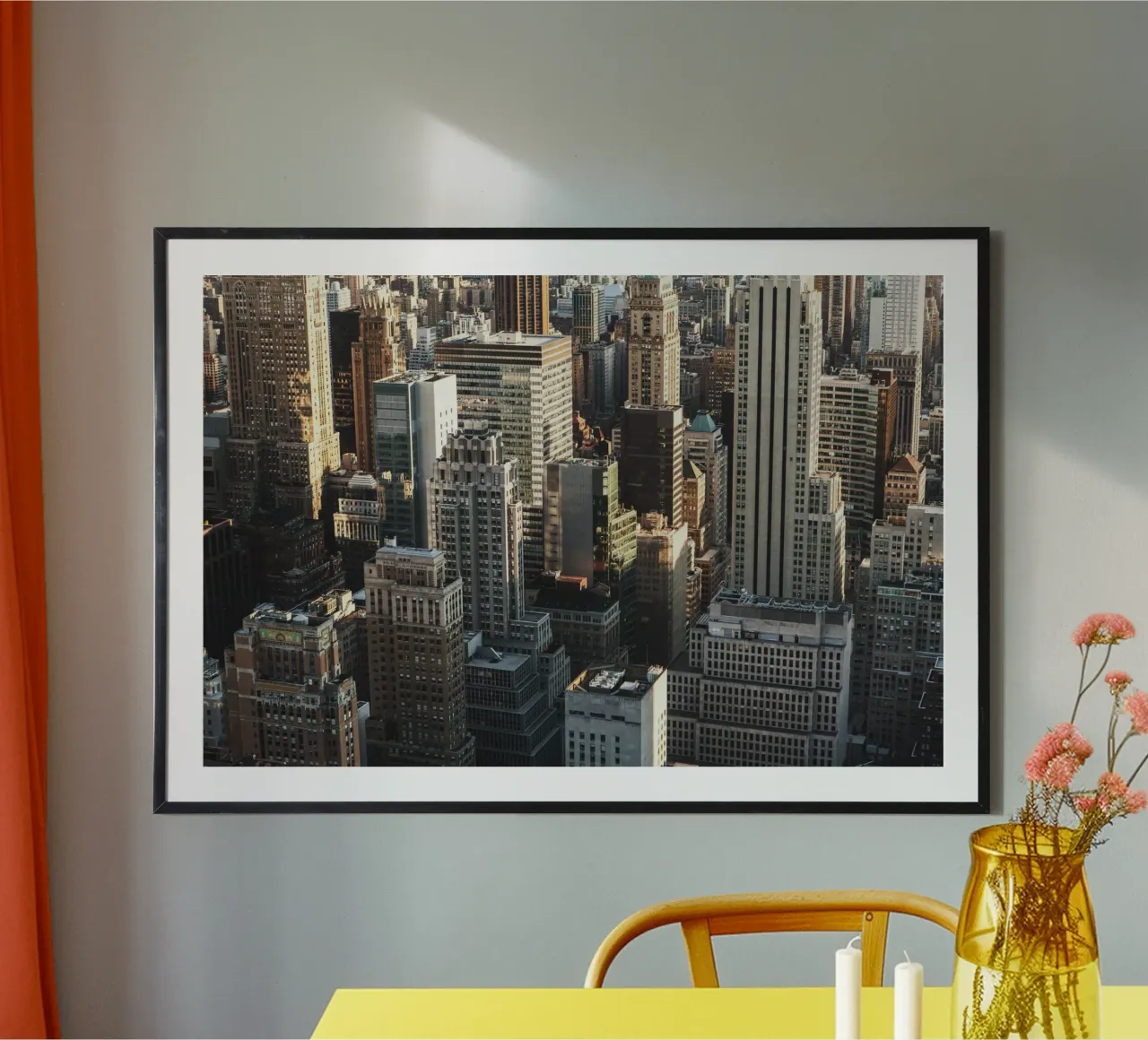 NYC poster con telaio in alluminio da PhotoVibe Decor