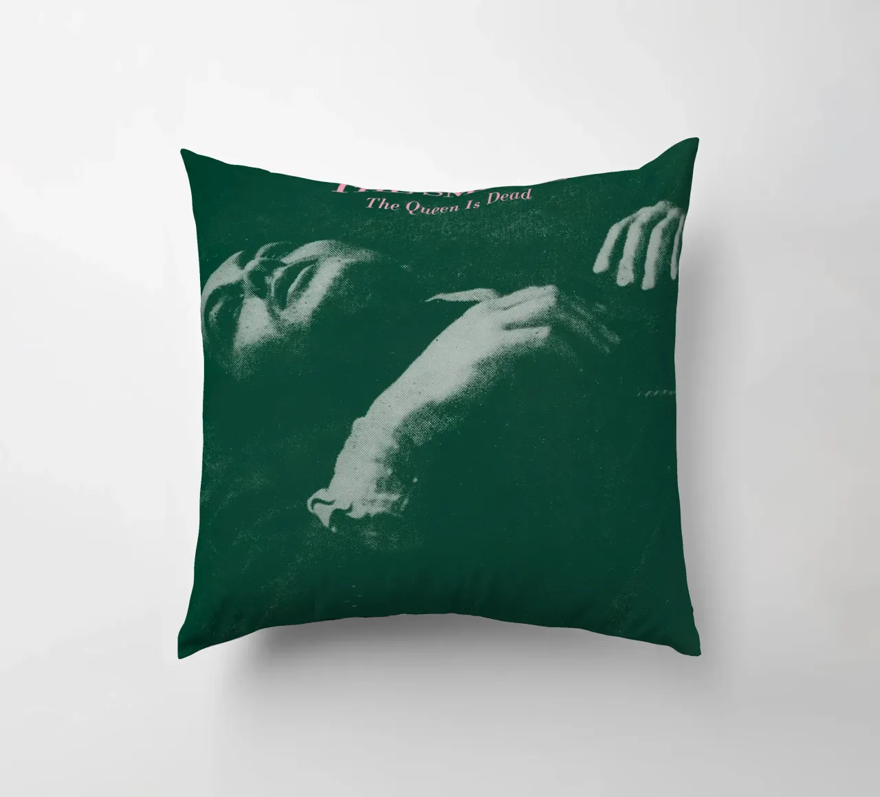 gli smiths la regina è morta cuscino da FKochStudio