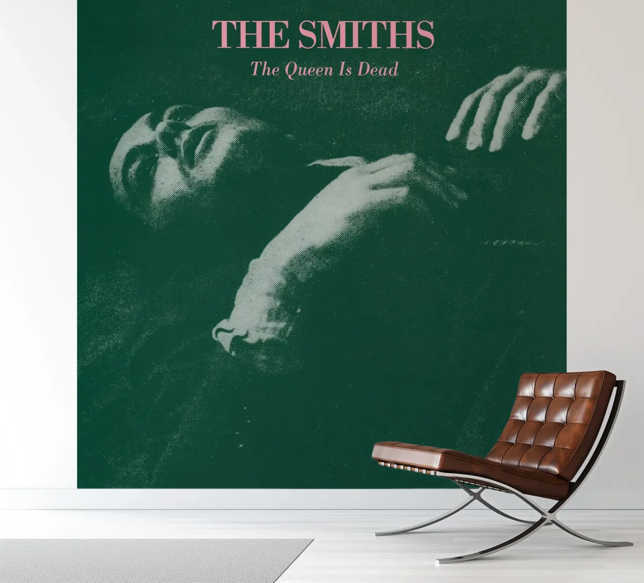 the smiths de koningin is dood fotobehang van FKochStudio