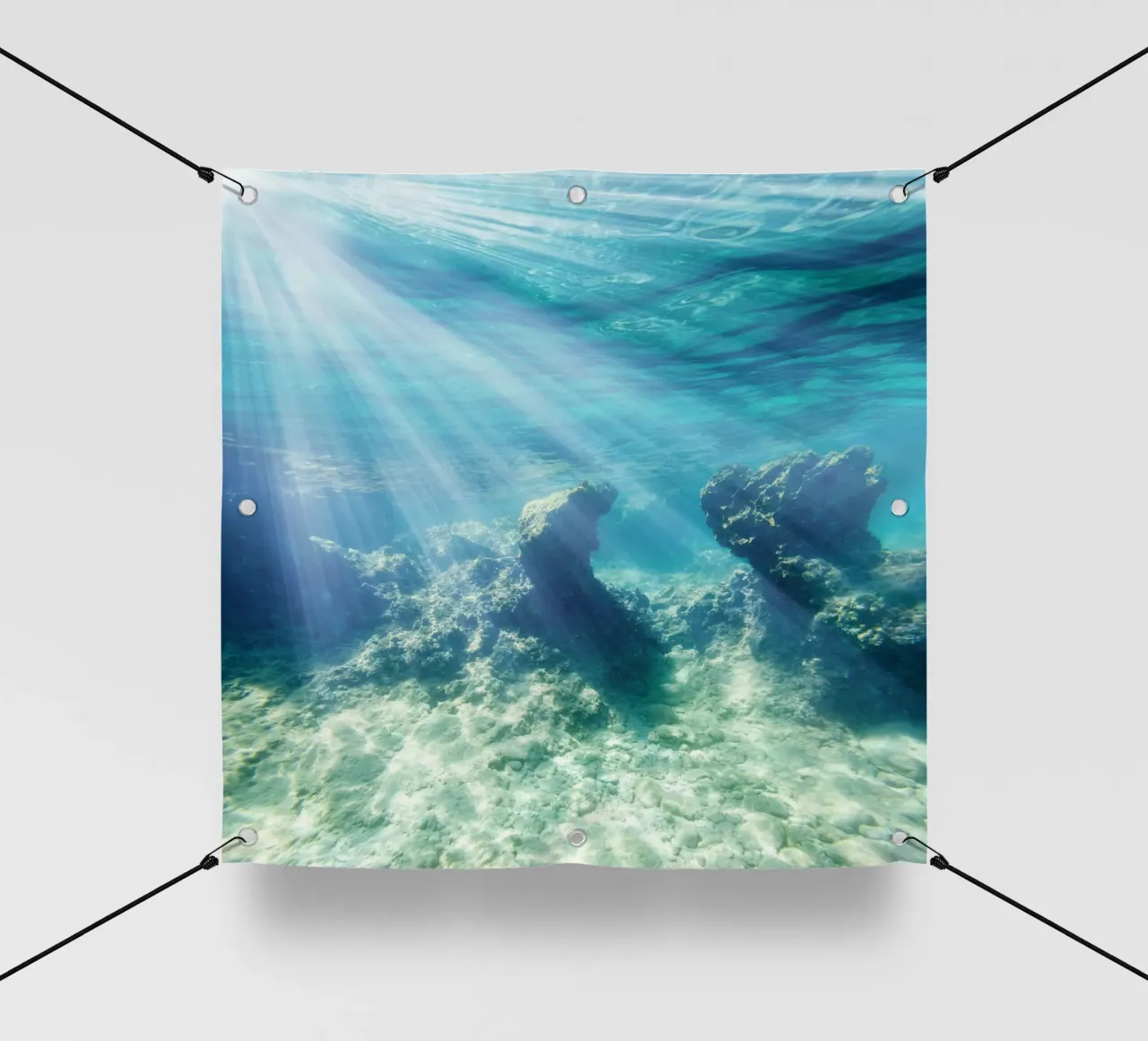 Fondo marino telo in pvc da PhotoVibe Decor