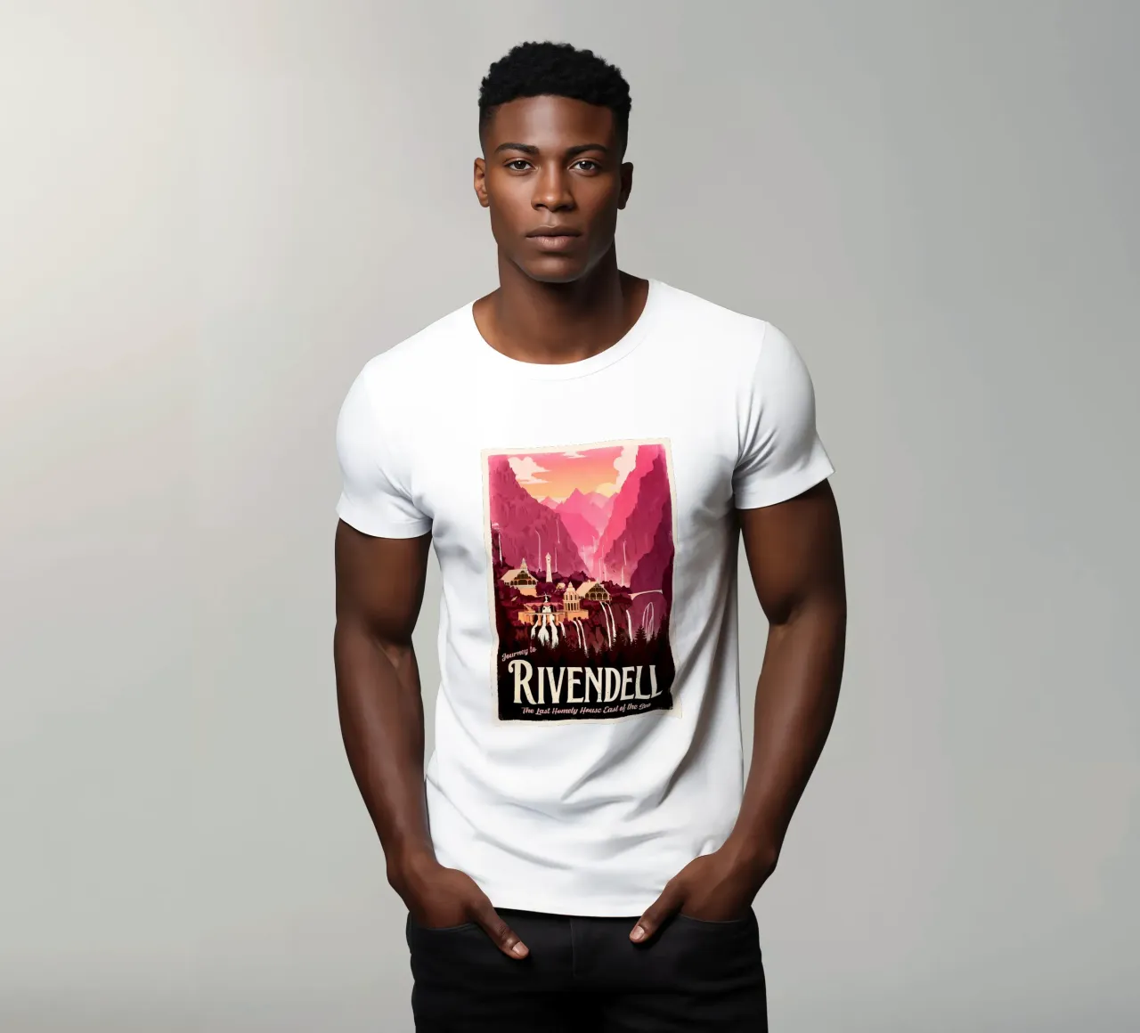 Viaggio a Rivendell t-shirt da Alice Slatera