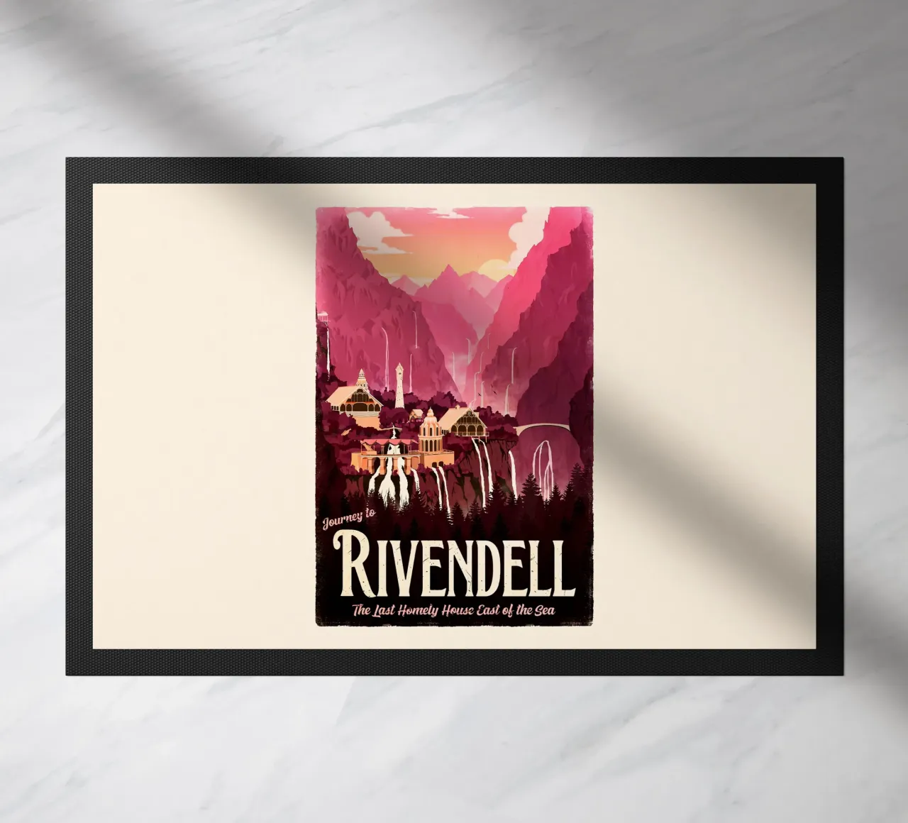 Viaggio a Rivendell zerbino da Alice Slatera