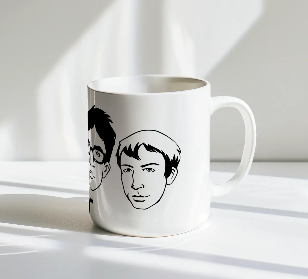 Blur Awsome Keramik Tasse von FKochStudio